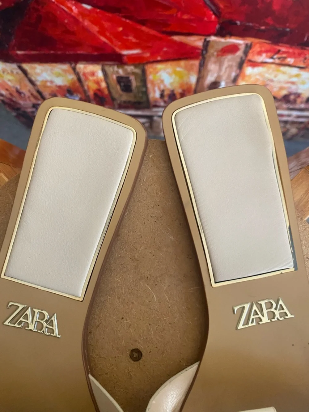 Zara  slides size 9.5 - Picture 4 of 8